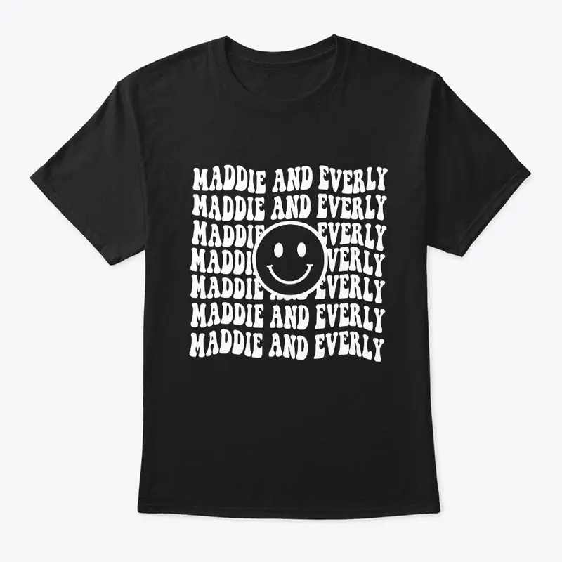 Black 'Maddie and Everly' Tee